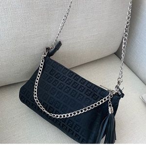 SOLD ‼️‼️Fendi Zucchino Pochette 🖤